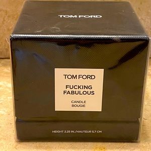 Tom Ford Fu#%ing fabulous candle new in sealed box